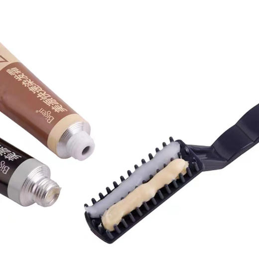 【保税仓】HOYU/美源男士快速染发霜遮盖白发染发膏自然褐色S80g/盒 商品图2