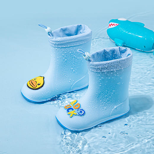 B.Duck小黄鸭童鞋四季雨靴20-30 B2415911 商品图4