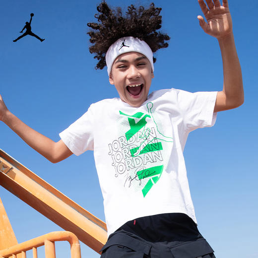 JORDAN 夏 大童小童 短袖T恤 JDB-TE-C414 商品图0