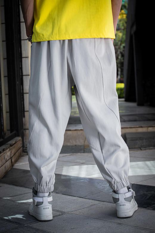 S324236151分割束脚针织裤 商品图3