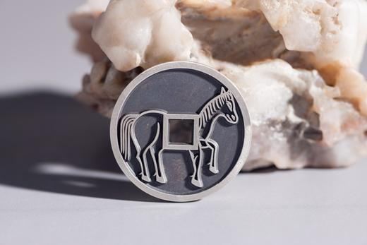 矩德泉坊 纯银手作    马钱魏文通（2.9厘米版）532 商品图4