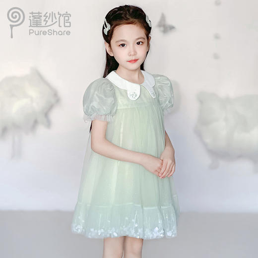 pureshare蓬纱馆 化蝶连衣裙夏季公主裙女童新款 商品图5
