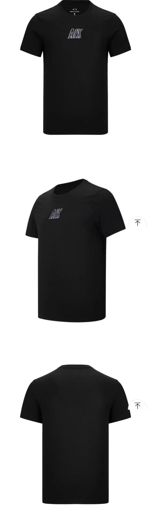 【潮流风尚专区】阿玛尼AX男士休闲T恤 商品图0