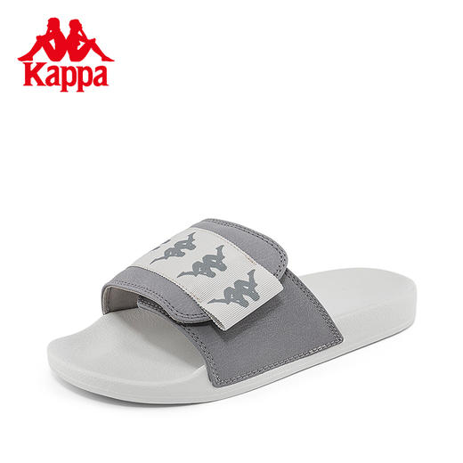 Kappa卡帕串标拖鞋2023情侣男女一字拖户外魔术贴沙滩鞋K0DX5LT10 商品图2