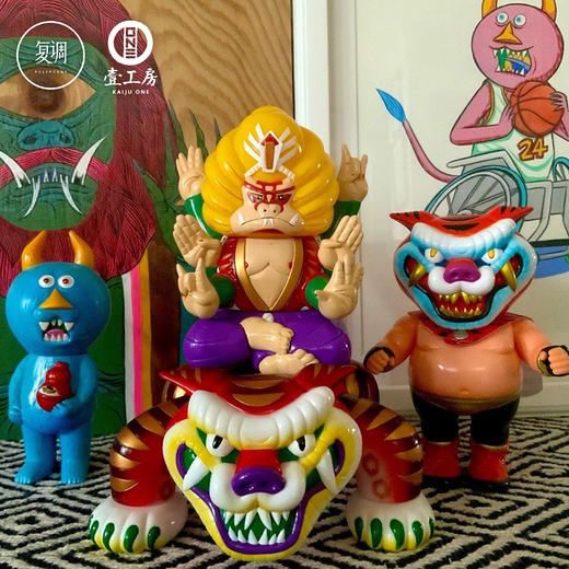 现货 壹工坊 挑心叶神与Hannutah 七期配色 搪胶 商品图5