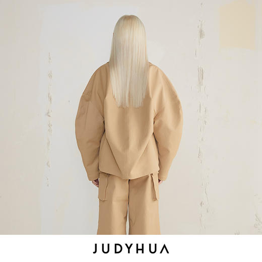 JUDYHUA 龟背廓形设计款外套 商品图2