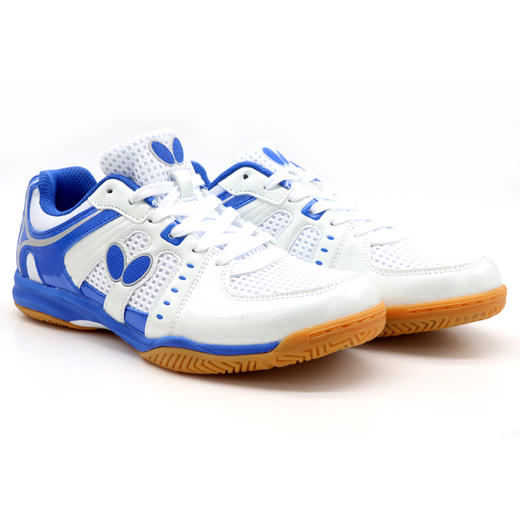 蝴蝶Butterfly  LEZOLINE-10-03 专业乒乓球鞋 乒乓球运动鞋 白蓝色 商品图1