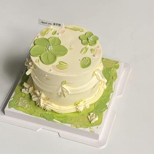清新绿 一鲜奶动物奶油蛋糕 商品图1