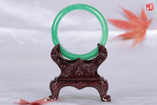 [ 清福 ]  东陵玉手镯 | 绿意盎然，碧水春色，恬静又诗意 商品图2