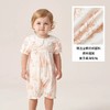 英氏23夏款女宝宝纯棉短袖可爱公主花边领套头连体衣YRHBJ2P274A 商品缩略图1