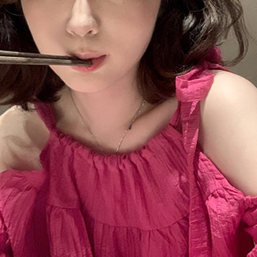 裁缝学苑AX53短款衬衫纸样女装系带露肩泡泡袖上衣做衣服样版裁剪 商品图4