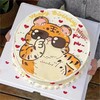 老虎手绘蛋糕 | nama甜品研究所 商品缩略图0