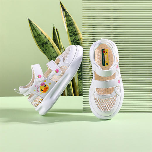 B.Duck小黄鸭童鞋夏季儿童运动鞋26-35 F1385045 商品图2