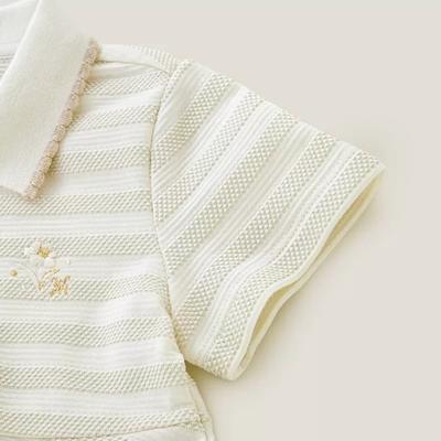 英氏儿童连衣裙2023夏季新款女宝翻领洋气学院风裙子YRLCJ2P415A 商品图5