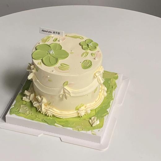 清新绿 一鲜奶动物奶油蛋糕 商品图0
