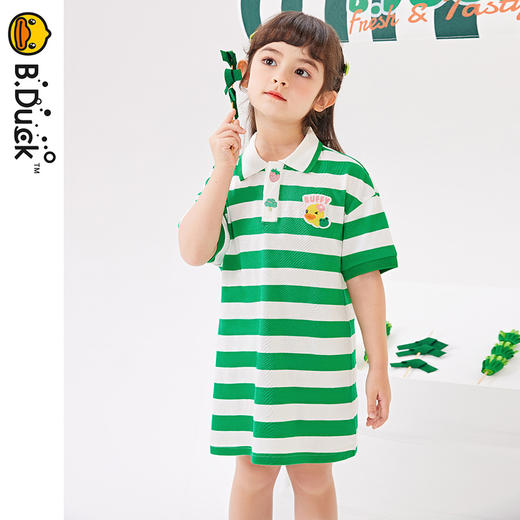 B.Duck小黄鸭童装夏季连衣裙105-150 FF2480025 商品图4