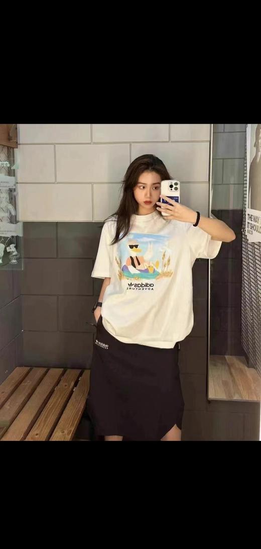 【宠粉明星“私橱”】- adidas运动休闲短袖T恤 商品图0