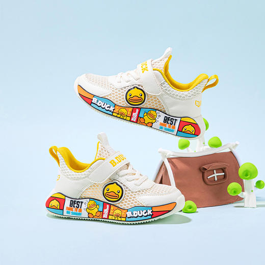 B.Duck小黄鸭童鞋夏季儿童时尚休闲鞋26-35 B1483072 商品图2