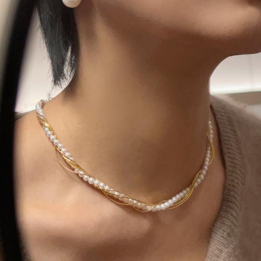 pearlside 金属质感银河链\落日链 商品图3