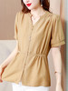 SMZ3906 气质雪纺衬衫女装夏季新款2023显瘦收腰妈妈高端洋气高端小衫上衣 商品缩略图3
