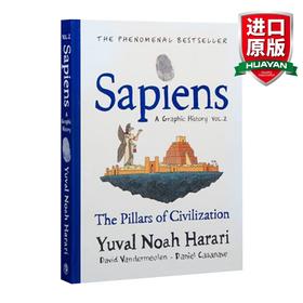 英文原版 Sapiens A Graphic History 人类简史2 漫画小说 英文版 进口英语原版书籍