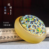 珐琅彩琉璃盘香炉（可点2小时盘香） 商品缩略图0
