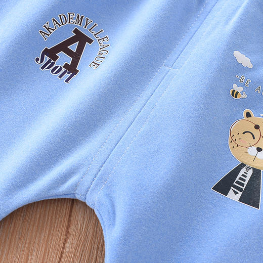 【宝宝双面绒PP长裤】儿童德绒裤子可开档宝宝春秋pp裤婴幼儿外穿高腰护肚长裤保暖童裤 商品图3