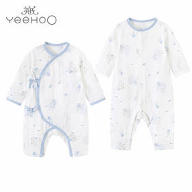 英氏婴儿连体衣碧浮宝宝初生和尚服爬服YLAAJ1P010A YLHAJ1P012A