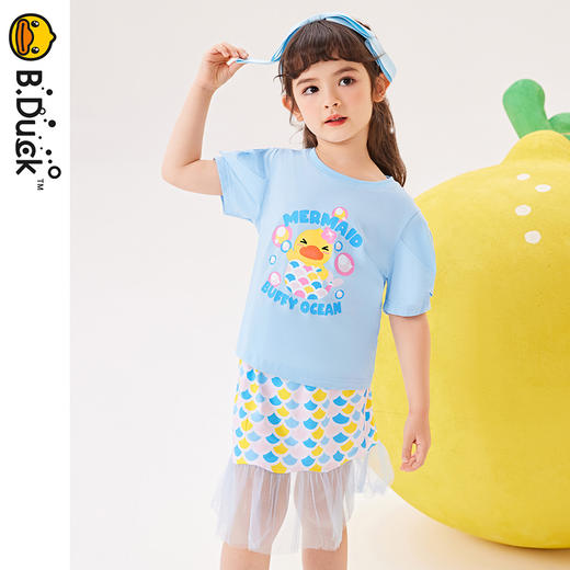 B.Duck小黄鸭童装夏季短袖套装105-150 FF2481032 商品图3
