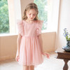 mettekids女童连衣裙夏季儿童粉色仙气网纱公主裙中大童时尚裙子 商品缩略图2