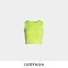 JUDYHUA 极简无袖短上衣 商品缩略图3
