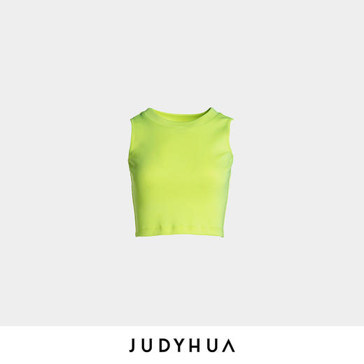 JUDYHUA 极简无袖短上衣 商品图3