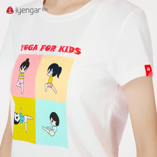 新子瑜伽女装T恤 瑜伽短袖 瑜伽T恤 商品图3