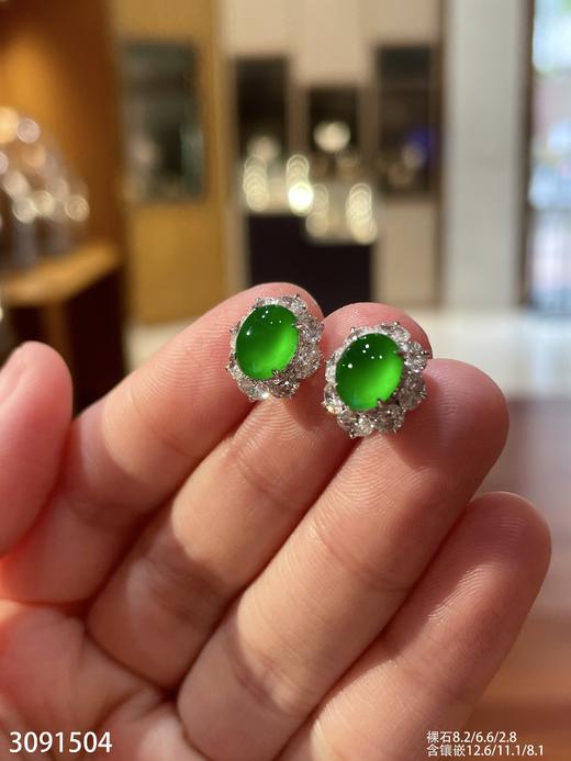 蛋面耳坠【3091504】具体价格微信咨询 商品图1