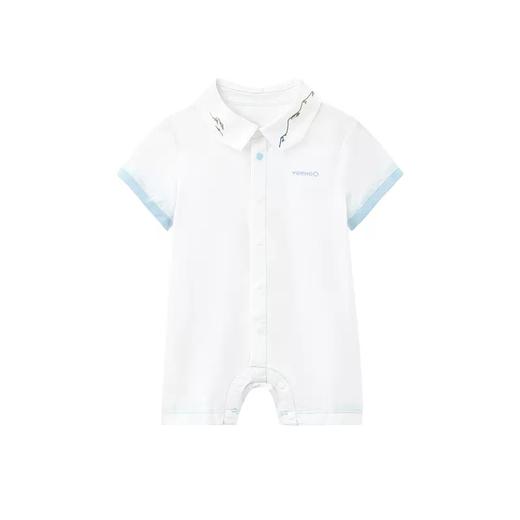 英氏婴儿短袖哈衣男宝宝2023夏季新款连体衣帅气爬服YRHBJ2P236A 商品图4