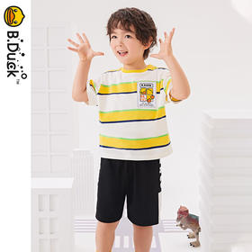B.Duck小黄鸭童装夏季短袖套装105-160 BF2481085