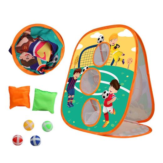 【三合一！儿童沙包投掷板】儿童三合一沙包板，丢沙包投掷，沙袋运动与九宫格，室内道具扔豆袋玩具 商品图5