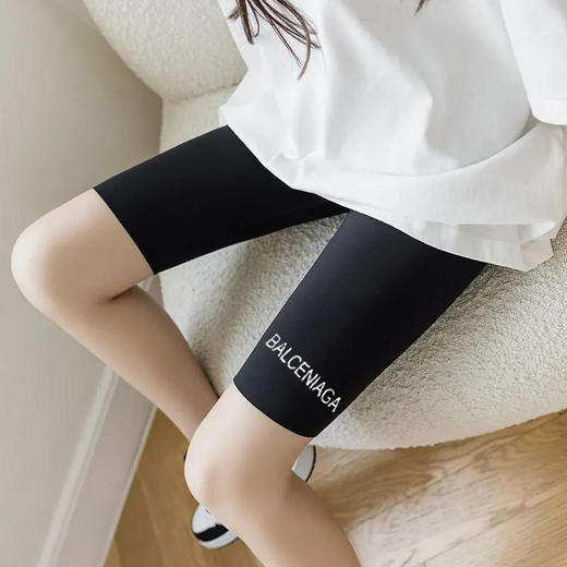 【第二件立减5元 穿出蜜桃臀！】夏季薄款可外穿收腹提臀芭比无痕五分打底短裤，提臀收腹瑜伽裤，亲肤舒适瑜伽裤/骑行裤/鲨鱼安全裤女防走光 商品图6