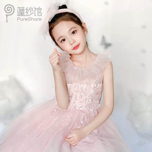 pureshare蓬纱馆 女童礼服裙花恋连衣裙夏季 商品图5
