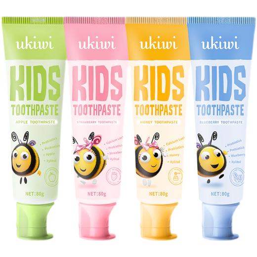 优齿乐 小蜜蜂儿童牙膏80g 商品图0