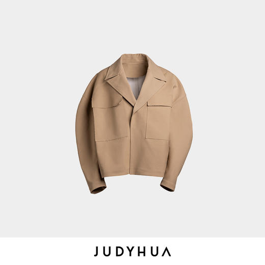 JUDYHUA 龟背廓形设计款外套 商品图3