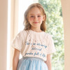 mettekids女童短袖t恤夏季儿童洋气凉感童装中大童透气速干上衣 商品缩略图0