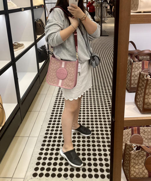 爱马仕同款！Coach Dempsey filebag单肩斜挎通勤包¥1399直邮到手 商品图4