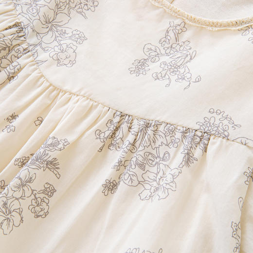 英氏婴儿短袖三角包屁衣女宝宝连体衣夏季YRHBJ2P267A 商品图3