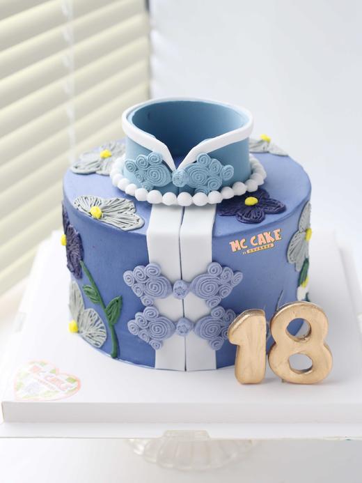 蓝紫色旗袍款【深色色素较重】 商品图0