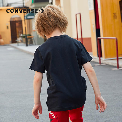 CONVERSE 匡威  夏 大童小童 短袖T恤 休闲经典质地柔软 CNVB-TE-B600 商品图6