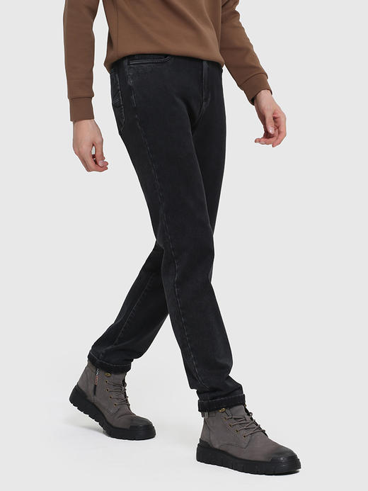 callisto深灰弹力棉牛仔裤 FRJPW001Y 商品图1