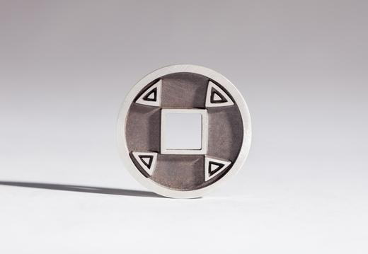 矩德泉坊 纯银手作   高昌吉利（2.6厘米版）535 商品图1