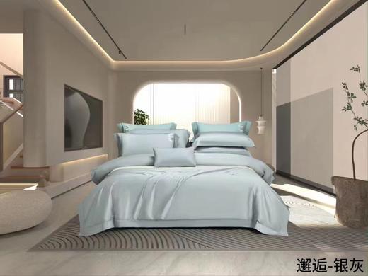 富丽岛家纺天丝绣花四件套邂逅 商品图1