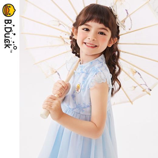 B.Duck小黄鸭童装夏季休闲连衣裙105-150 FF2480019 商品图4